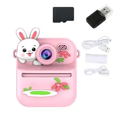 GENERICO - Cámara Digital Infantil con Impresión Instantánea 32G con Lector USB