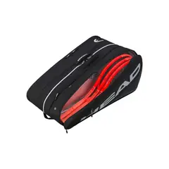 HEAD - Bolso Raquetero de Tenis Tour Racquet Bag XL Negro 12 Raquetas