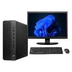 HP - Computador 280 G4 i5 Octava Generación SSD 240GB RAM 12GB, completo Monitor 19" Led + Teclado y Mouse.