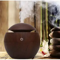 GENERICO - Mini Humidificador Ultrasónico de Aire Frio Aromaterapia Luz