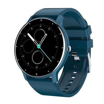 Smartwatch Reloj Inteligente Zl02 Impermeable - Negro Azul