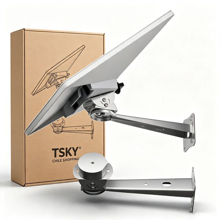 TSKY CHILE SHOPPING Soporte De Antena Compatible con Starlink Mini Mastil Techo Pared Muro De Alta Resistencia Ajustable