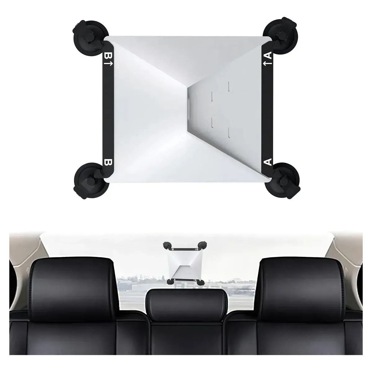 TSKY CHILE SHOPPING - Soporte De Ventosa Chupon Antena Compatible con Starlink Mini Auto Techo Vidrio Fijacion Segura