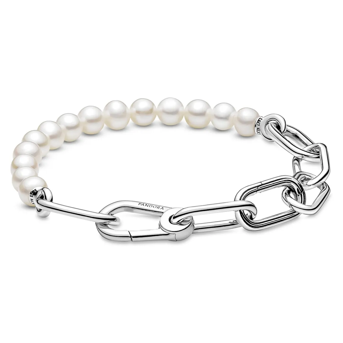 PANDORA - Pulsera Cultivadas de Plata Mujer Pandora