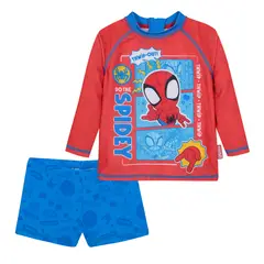DISNEY - Set UV50 Bebé Niño M.Larga Spidey -
