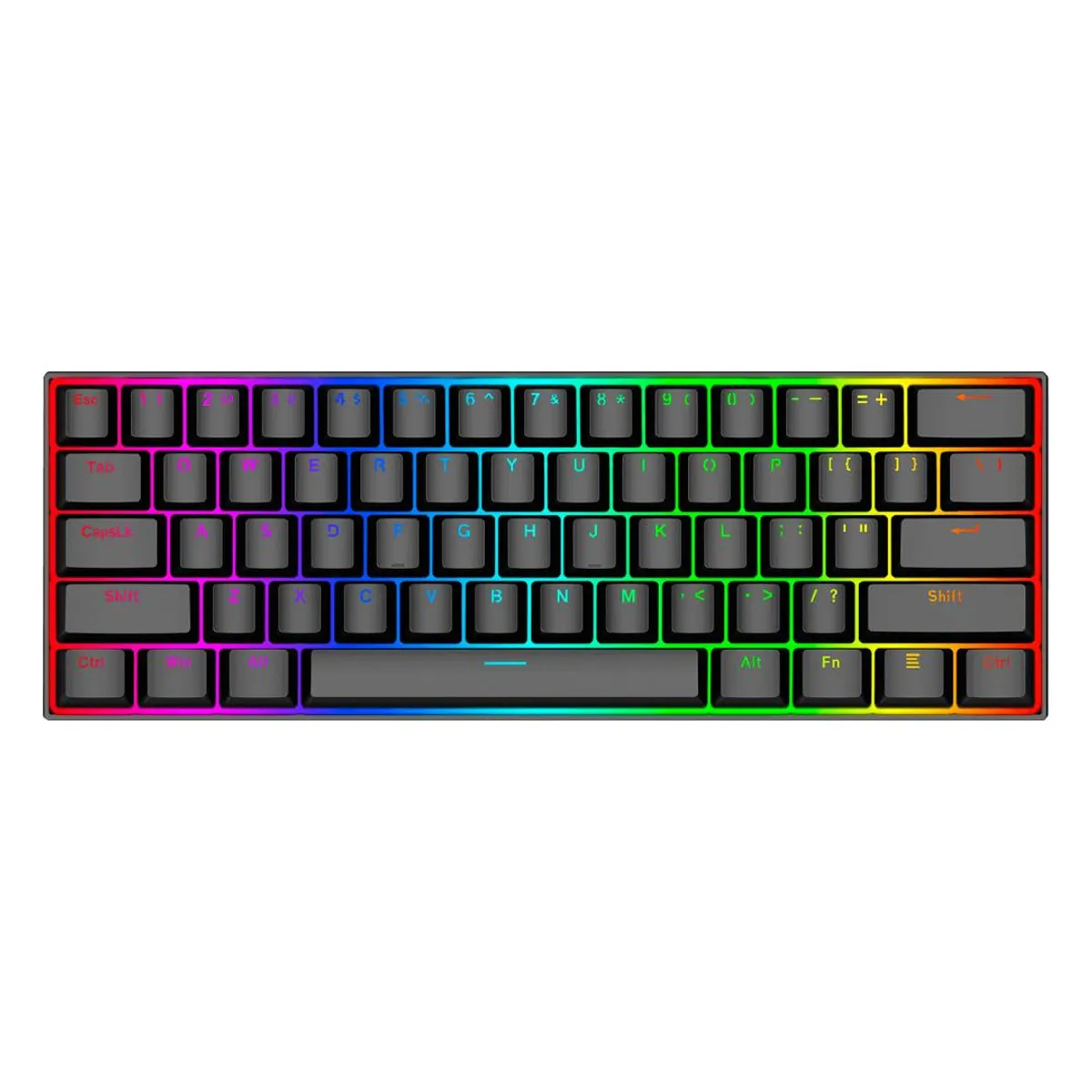 Teclado Redragon Dragonborn RGB Black Switch Brown Español, marca REDRAGON - Foto Principal