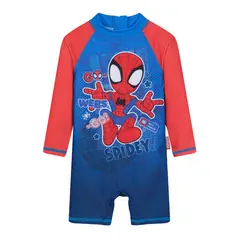 DISNEY - Body UV50 Bebé Niño M.Larga Spidey -