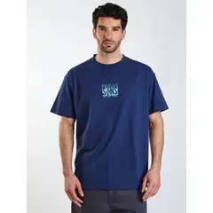MAUI AND SONS - Polera MC Oversize Soul Azul Hombre
