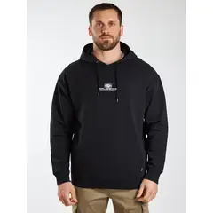 MAUI AND SONS - Poleron Canguro Night Core Negro Hombre
