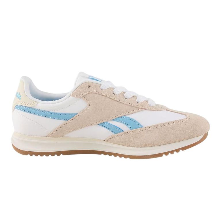 Zapatillas Mujer World 70 Blanco Azul Beige