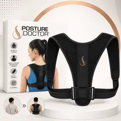 POSTURE DOCTOR - Corrector de Postura Doctor Posture Ajustable Unisex - Soporte Ergonómico para Espalda y Hombros