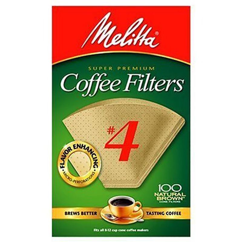 MELITTA - 3 Set De 100 Filtros De Café N4 Melitta
