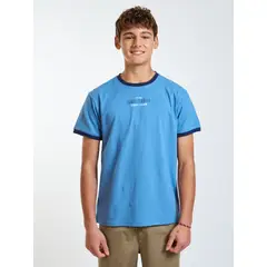 MAUI AND SONS - Polera MC Radical Celeste Infantil