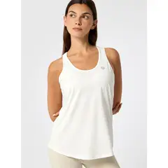 BSOUL - Polera Tank Mesh Rec Blanca Mujer