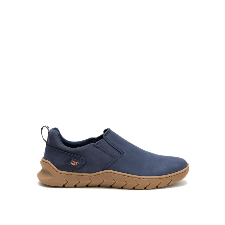 Zapatilla Hombre Flexion Slip On Azul Oscuro