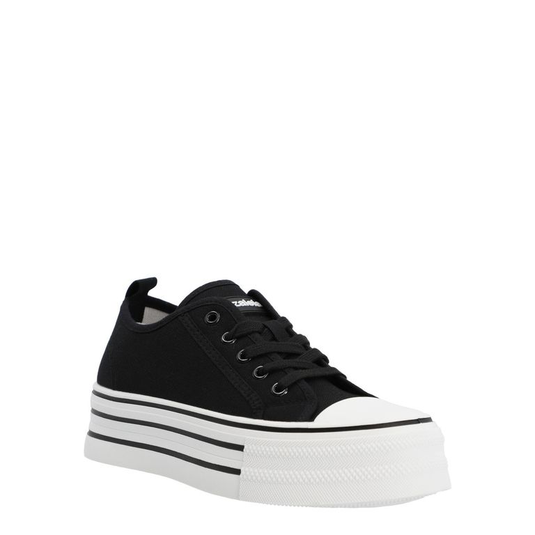 Zapatilla Mujer Tulipan Negro