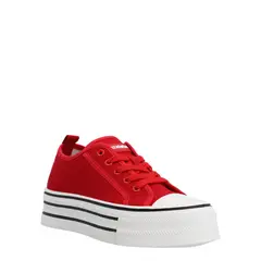 AZALEIA - Zapatilla Mujer Tulipan Rojo