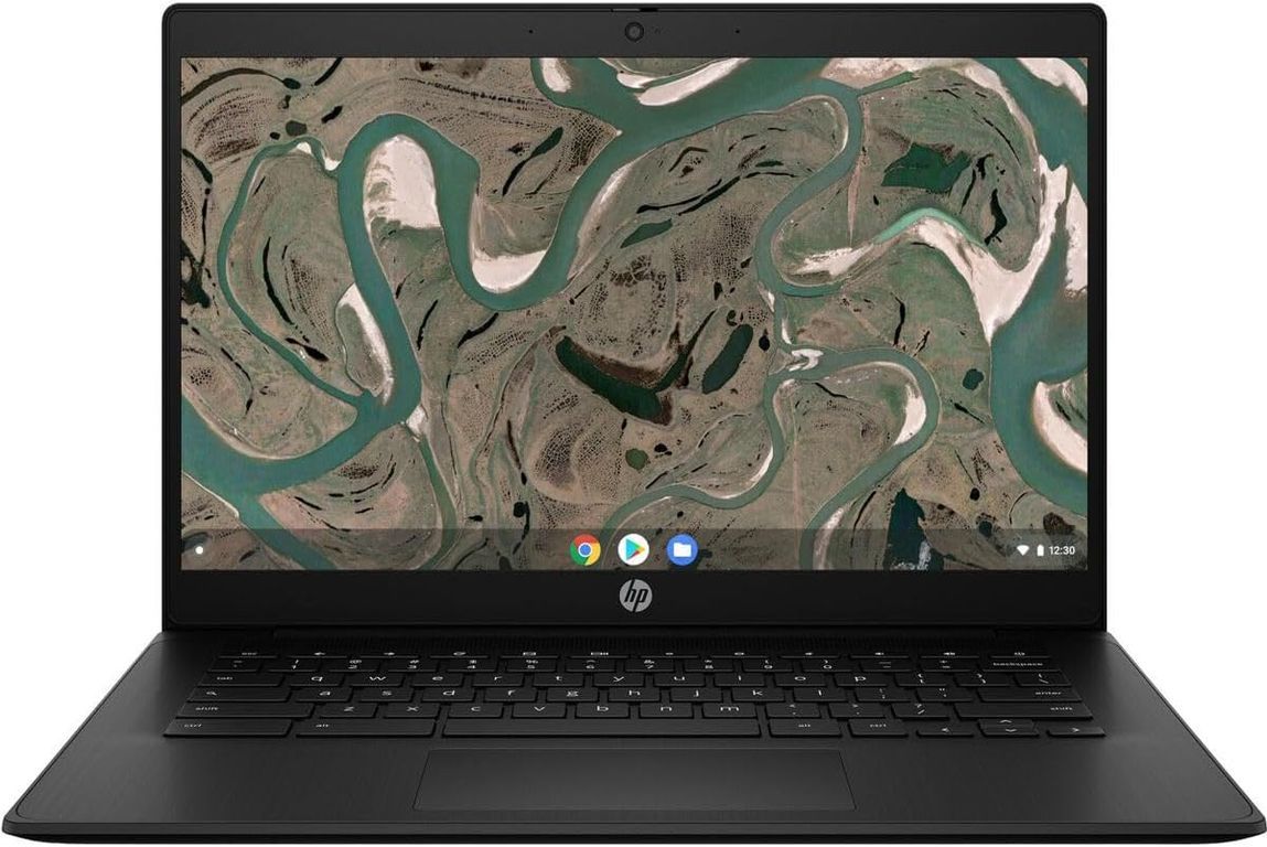 Reacondicionado Chromebook 14 G7 Celeron N4050 1.1ghz, 8gb Ram 32gb Emmc 14 Led Negro grado A+