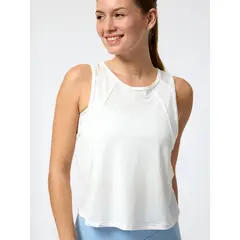 BSOUL - Polera Vest Zia Rec Blanca Mujer