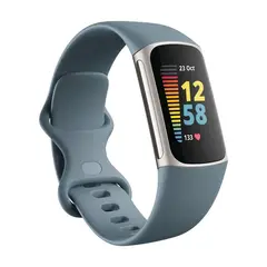 FITBIT - Reacondicionado Charge 5 Fitness And Activity Tracker wifi Platinum grade A+