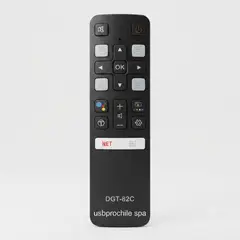 GENERICO - Control Remoto Alternativo Compatible con TCL Smart TV 4K Android