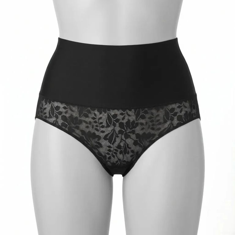 Pantaleta control mujer C-109 Negro M