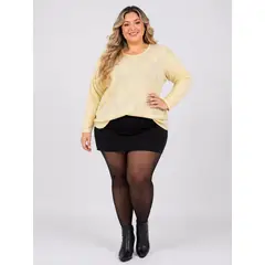 UNIK'S - SUETER BRISA GLAM MANGA LARGA