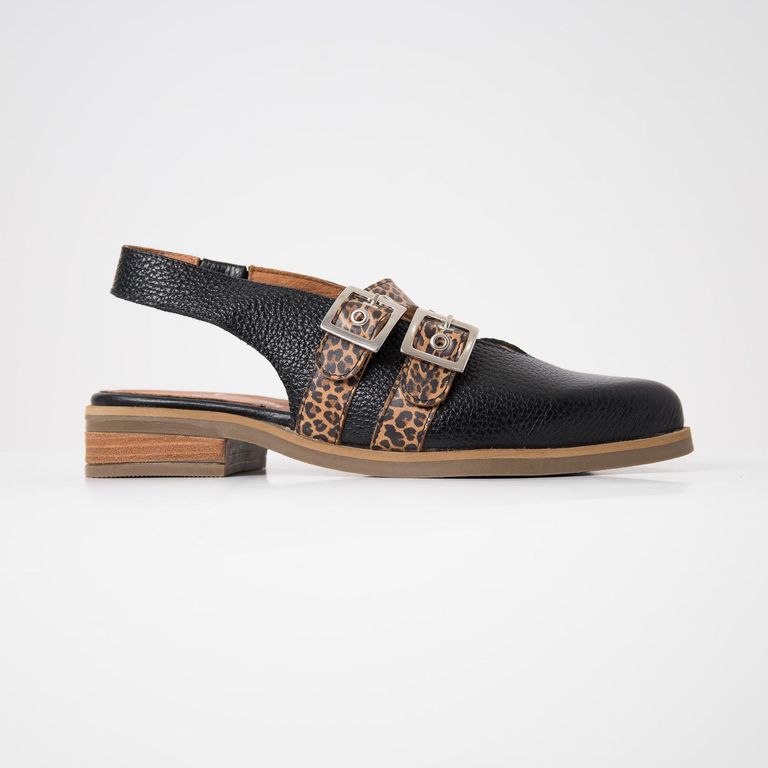 Zapato Mujer / Estrilda Negro Leopardo Negro 40