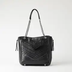 FREELOSOPHY - Cartera Cuero Hombro Praga Black