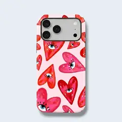 IPALACE PROTECT - Carcasa Mysterious Vibes compatible con iPhone 17 Pro - Love Vision