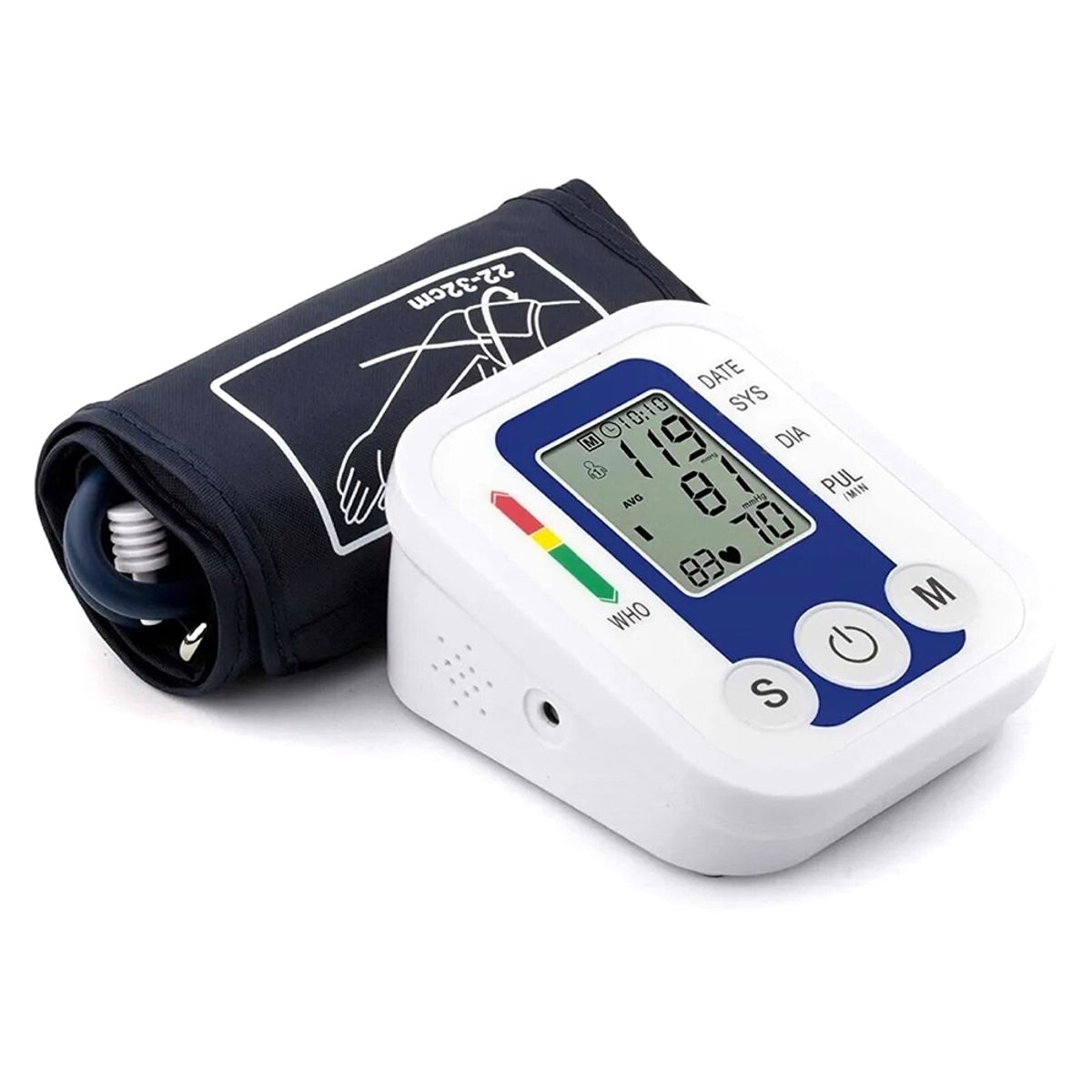 GENERICO - Toma Presion Digital Brazo Con Tensiometro Usa Usb