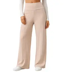 AAYO MODA - Pantalon Palazzo Mujer Tela Sofia Elegante Confeccion Nacional