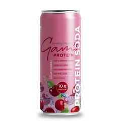 GAMS - PROTEIN SODA 330MLSOUR CHERRY -