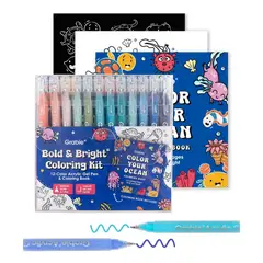 GRABIE - Kit Para Colorear Bold & Bright Ocean 12 Gel + Block