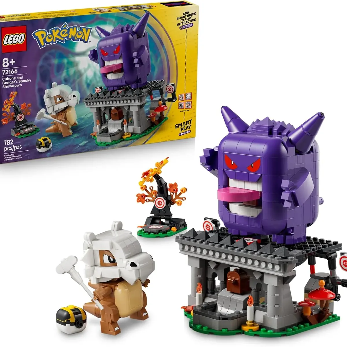 LEGO - LEGO Pokémon SMART Play Cubone and Gengars Spooky Showdown