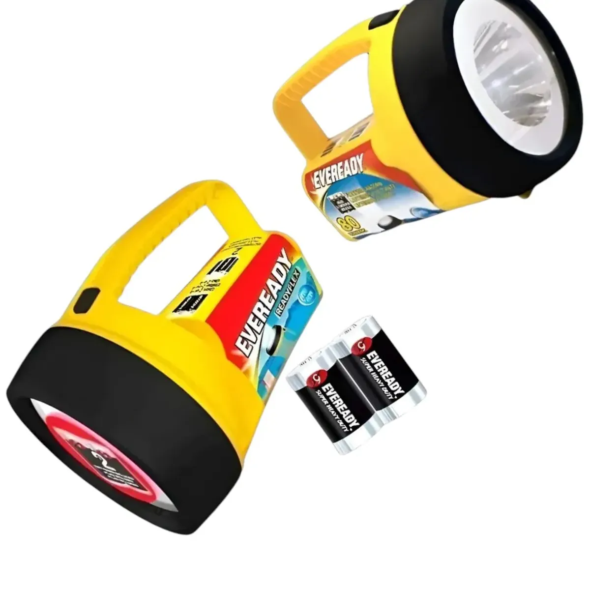ENERGIZER - Foco Led Readyflex + 2 Pilas D Eveready 140h Autonomía
