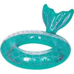 DIE SPIEGELBURG - Flotador redondo de sirena con brillitos y cola - Nella Nixe