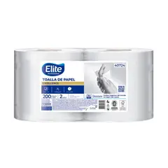 ELITE - Toalla de Papel Industrial 200 metros