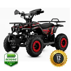 GENERICO - CUATRIMOTO ELECTRICA ATV WOLF XTREME 1000W NIÑOS ROJA