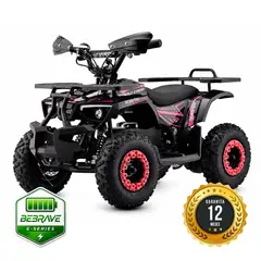 GENERICO - CUATRIMOTO ELECTRICA ATV WOLF XTREME 1000W NIÑOS ROSADA