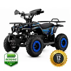GENERICO - CUATRIMOTO ELECTRICA ATV WOLF XTREME 1000W NIÑOS AZUL