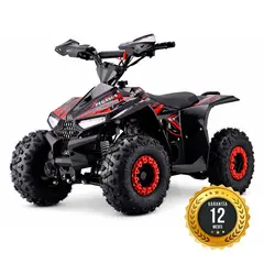 GENERICO - CUATRIMOTO BEBRAVE PEGASUS PRO 110CC AUTOMATICA NIÑOS ROJA