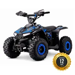 GENERICO - CUATRIMOTO BEBRAVE PEGASUS PRO 110CC AUTOMATICA NIÑOS AZUL