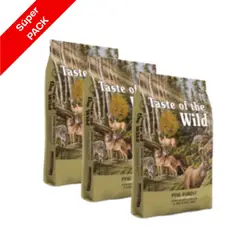 TASTE OF THE WILD - PACK 3 UNIDADES ALIMENTO SECO PARA PERRO PINE FOREST (VENADO) 5.6 K