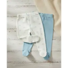TEDMIMAK - Pantys algodon bebe pack 2 unidades niño