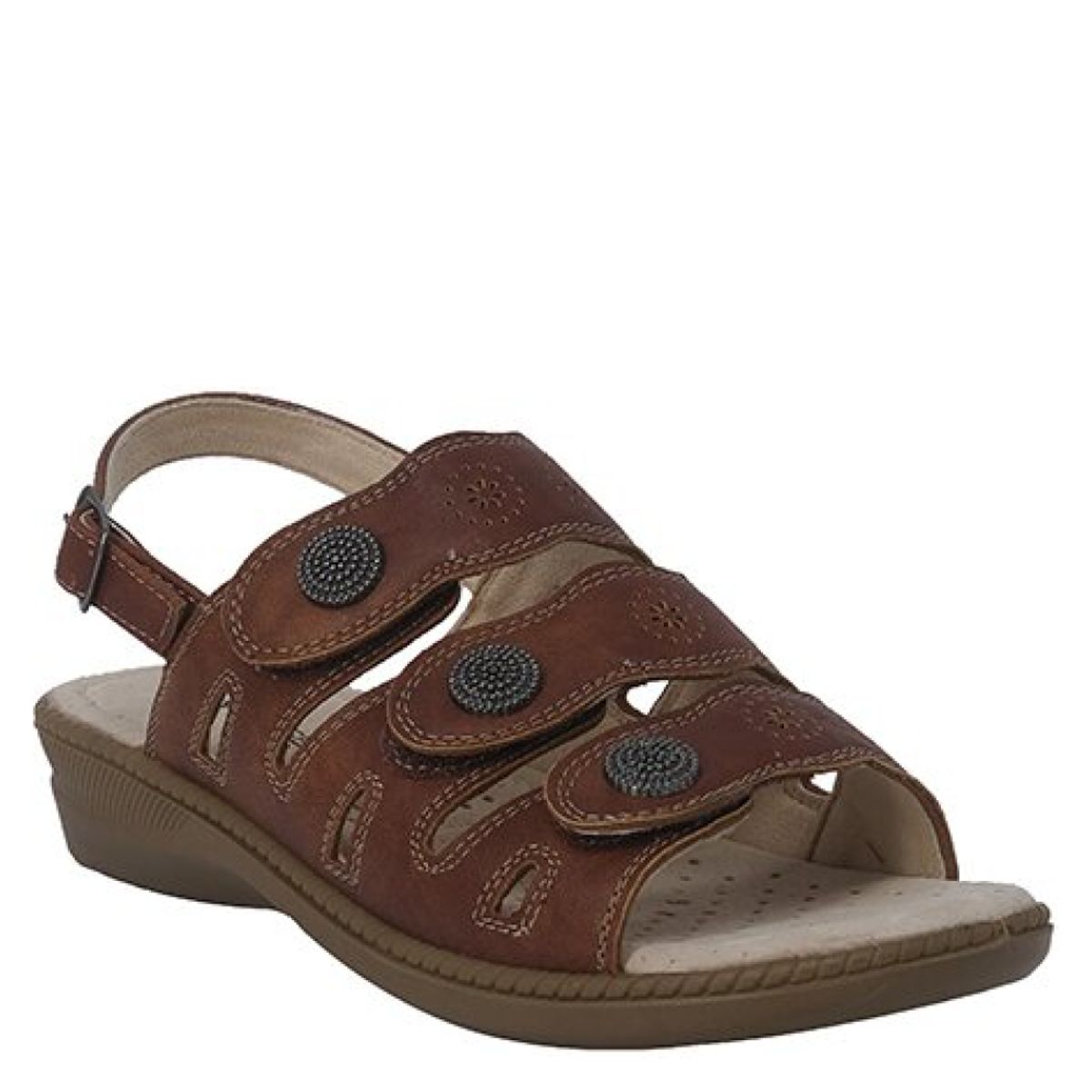 PASSER - Sandalia Mujer Noshaq Caramelo