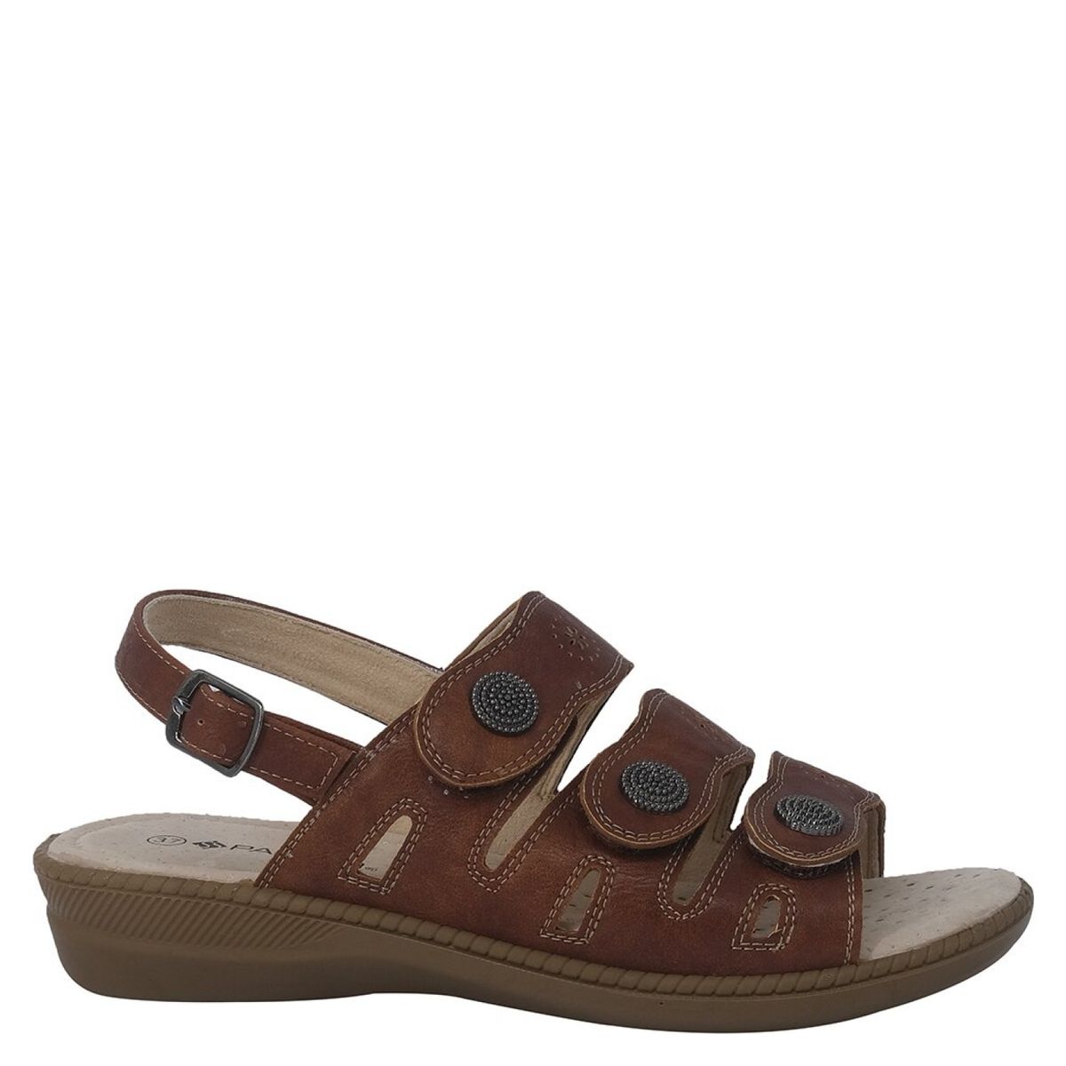 PASSER - Sandalia Mujer Noshaq Caramelo