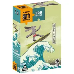 TOP10BOOKS - JUEGO Puzzle 31 Min 500 Pcs - El Gran Tusunami