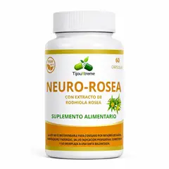GENERICO - Rhodiola Rosea - Suplemento Alimenticio Adaptógeno - 60 Cápsulas - 400MG