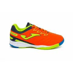 JOMA - Zapatilla Toledo Junior Naranja Amarillo Futbol Sala Indoor Nino